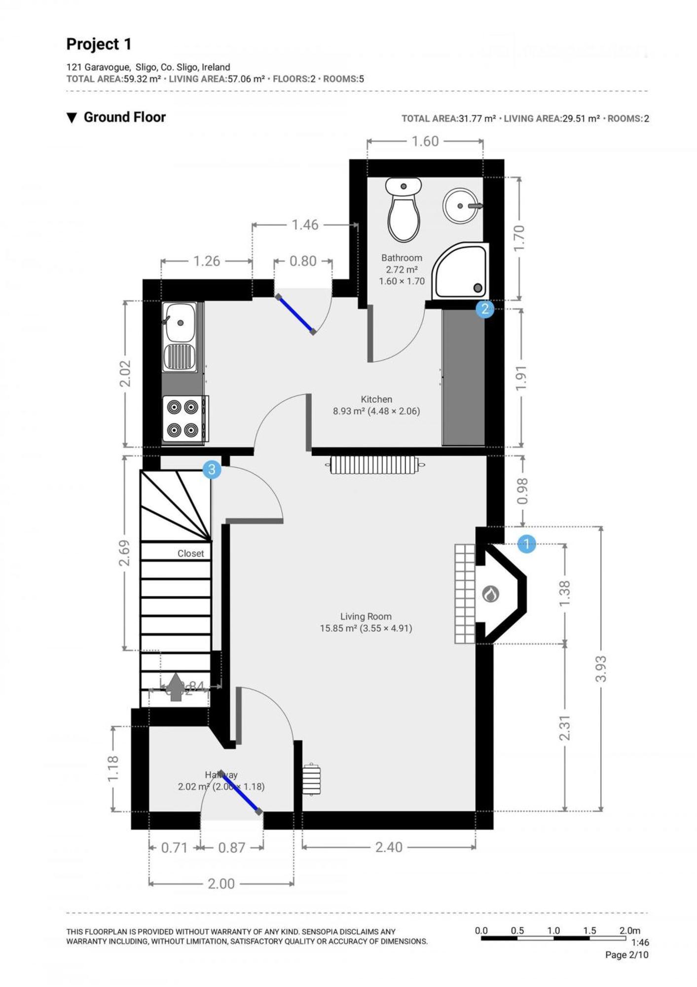 סליגו Garavogue Villa מראה חיצוני תמונה